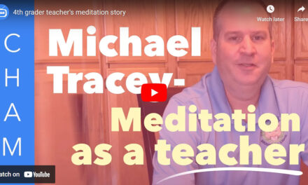 4th grader teacher’s meditation story