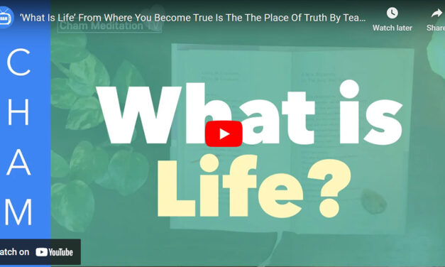 ‘What Is Life’ From Where You Become True Is The The Place Of Truth By Teacher Woo Myung