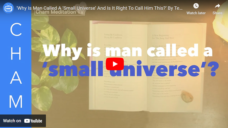 ‘Why Is Man Called A ‘Small Universe’ And Is It Right To Call Him This?’ By Teacher Woo Myung
