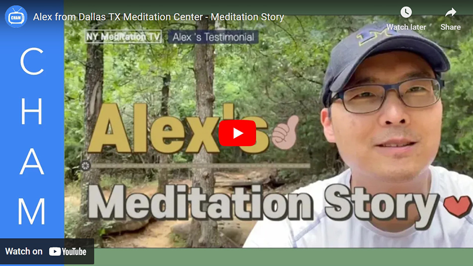 Alex from Dallas TX Meditation Center – Meditation Story